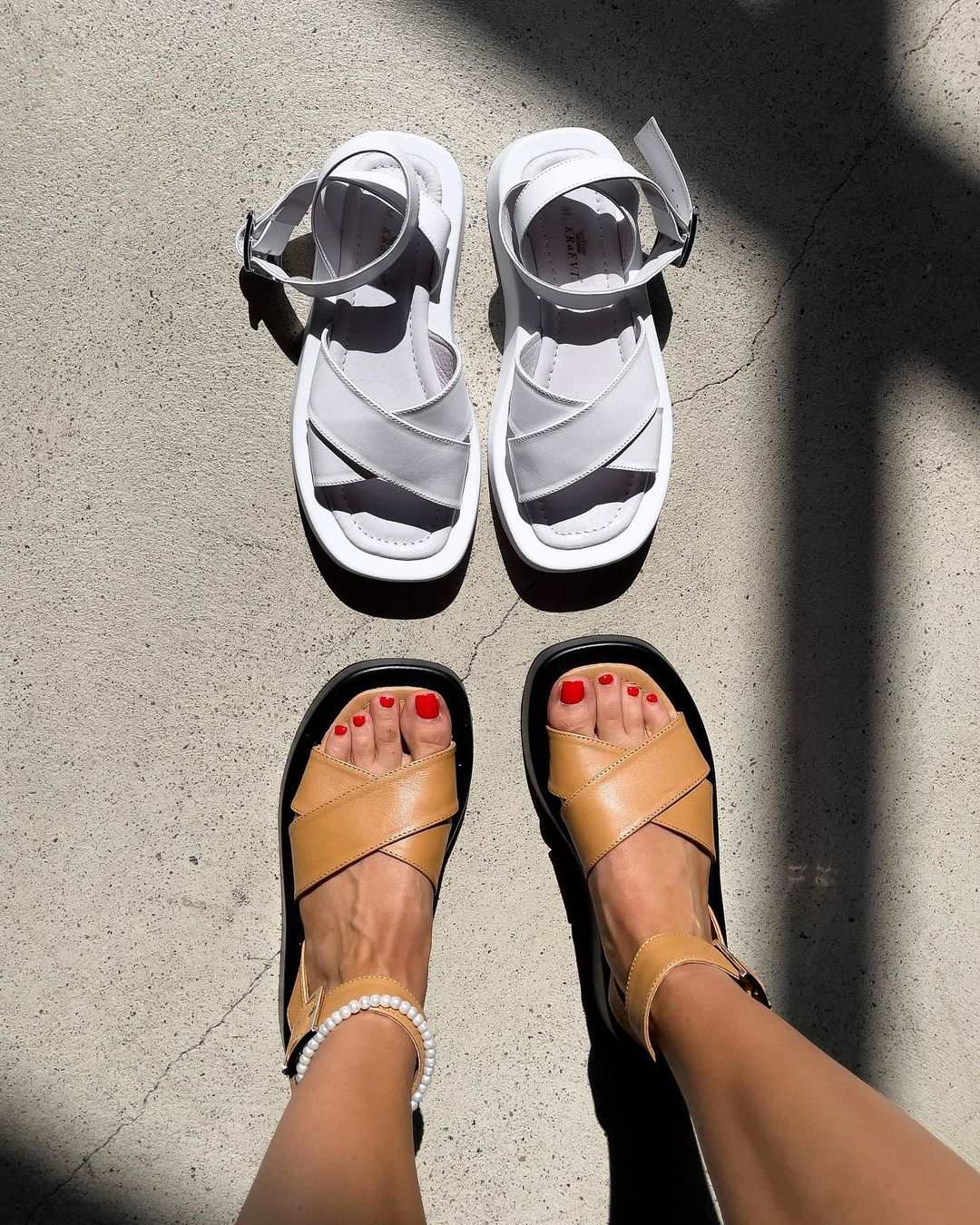 Sandals that give off a summer vibe